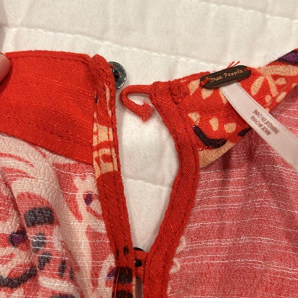 Free People ruffled romper - Picture 4 of 4